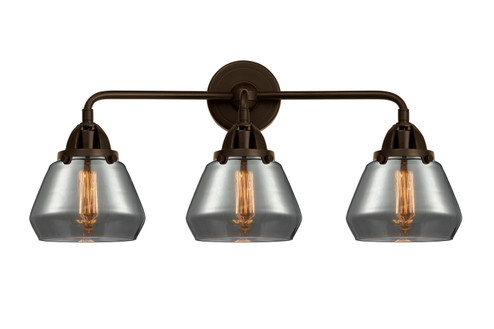 Nouveau 2 Three Light Bath Vanity in Oil Rubbed Bronze (405|288-3W-OB-G173)