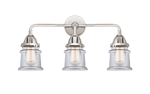 Nouveau 2 Three Light Bath Vanity in Polished Chrome (405|288-3W-PC-G182S)