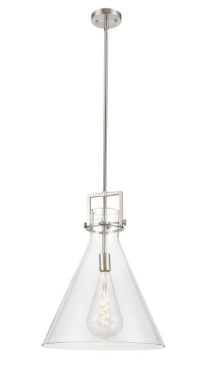 Downtown Urban LED Pendant in Brushed Satin Nickel (405|411-1S-SN-16CL)