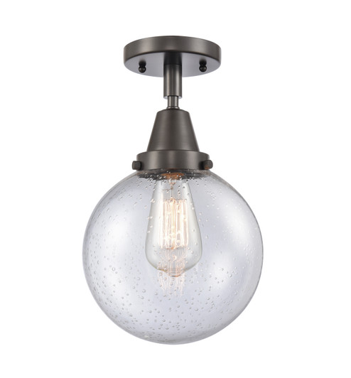Caden LED Semi-Flush Mount in Oil Rubbed Bronze (405|447-1C-OB-G204-8-LED)