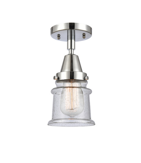 Caden LED Semi-Flush Mount in Polished Chrome (405|447-1C-PC-G184S-LED)