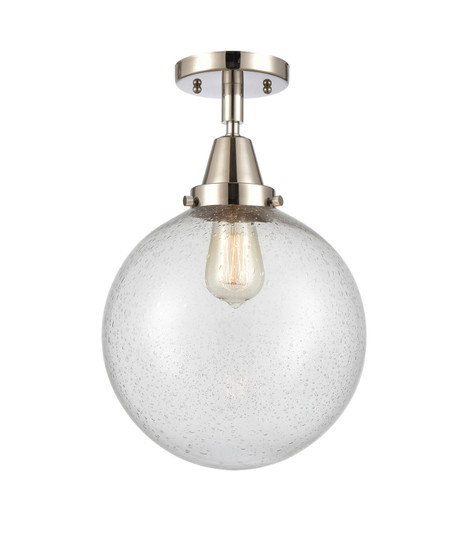 Caden One Light Semi-Flush Mount in Polished Nickel (405|447-1C-PN-G204-10)
