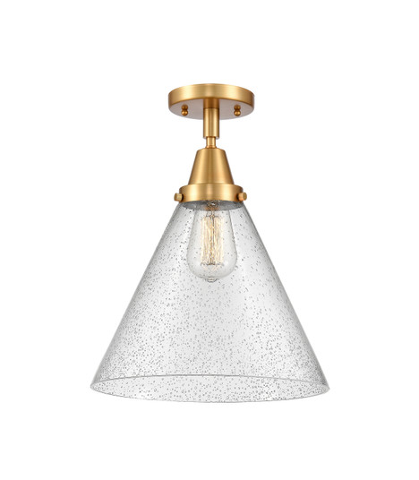 Caden LED Flush Mount in Satin Gold (405|447-1C-SG-G44-L-LED)