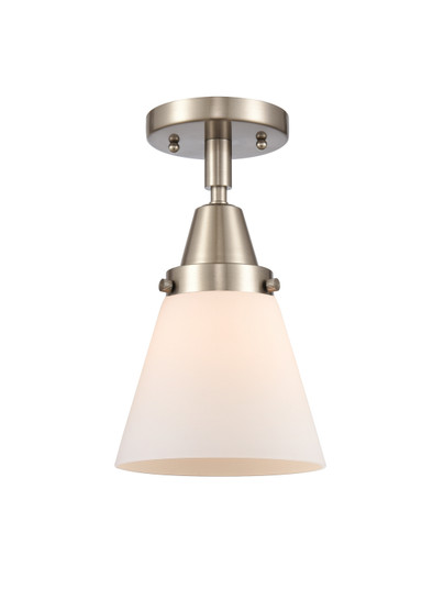 Caden One Light Semi-Flush Mount in Brushed Satin Nickel (405|447-1C-SN-G61)