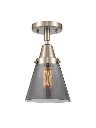 Caden One Light Semi-Flush Mount in Brushed Satin Nickel (405|447-1C-SN-G63)