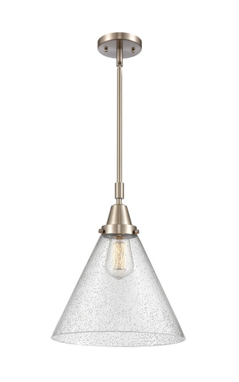 Caden LED Pendant in Antique Brass (405|447-1S-AB-G44-L-LED)