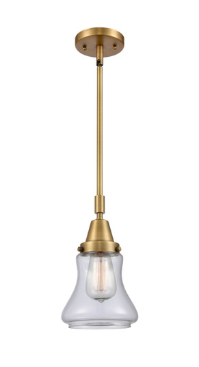 Caden One Light Mini Pendant in Brushed Brass (405|447-1S-BB-G192)