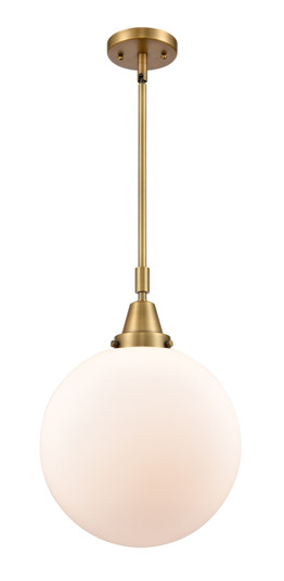 Caden LED Mini Pendant in Brushed Brass (405|447-1S-BB-G201-12-LED) Caden LED Mini Pendant in Brushed Brass (405|447-1S-BB-G201-12-LED)