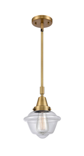 Caden LED Mini Pendant in Brushed Brass (405|447-1S-BB-G532-LED)