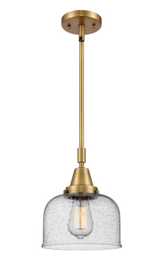 Caden LED Mini Pendant in Brushed Brass (405|447-1S-BB-G74-LED)
