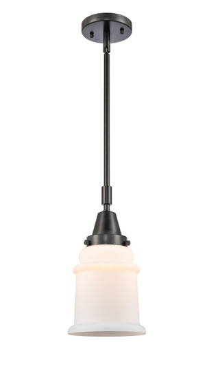 Caden LED Mini Pendant in Matte Black (405|447-1S-BK-G181-LED)