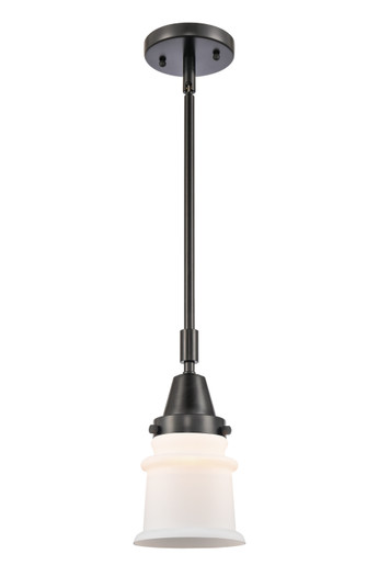 Caden One Light Mini Pendant in Matte Black (405|447-1S-BK-G181S)