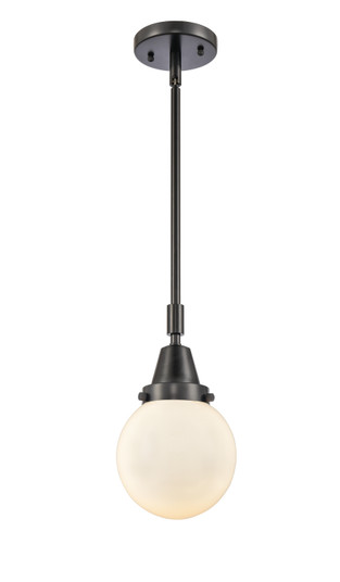 Caden LED Mini Pendant in Matte Black (405|447-1S-BK-G201-6-LED)