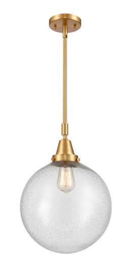Caden LED Mini Pendant in Satin Gold (405|447-1S-SG-G204-12-LED)
