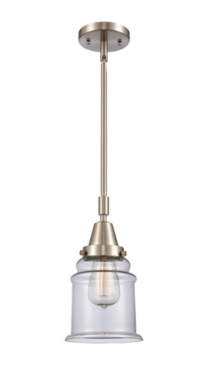 Caden LED Mini Pendant in Brushed Satin Nickel (405|447-1S-SN-G182-LED) Caden LED Mini Pendant in Brushed Satin Nickel (405|447-1S-SN-G182-LED)