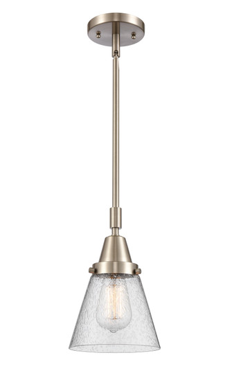 Caden One Light Mini Pendant in Brushed Satin Nickel (405|447-1S-SN-G64)