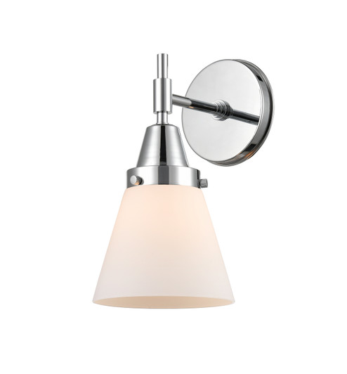 Caden One Light Wall Sconce in Polished Chrome (405|447-1W-PC-G61)