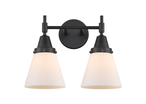 Caden LED Bath Vanity in Matte Black (405|447-2W-BK-G61-LED)