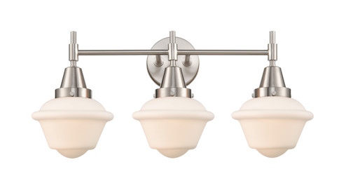 Caden Three Light Bath Vanity in Satin Nickel (405|447-3W-SN-G531)