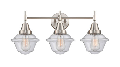 Caden LED Bath Vanity in Satin Nickel (405|447-3W-SN-G534-LED)
