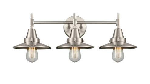 Caden Three Light Bath Vanity in Satin Nickel (405|447-3W-SN-M2-SN)
