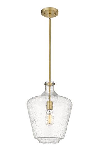 Norwalk One Light Mini Pendant in Brushed Brass (405|493-1S-BB-G504-12)