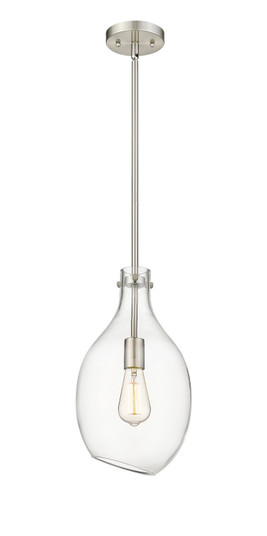 Norwalk One Light Mini Pendant in Brushed Satin Nickel (405|493-1S-SN-G552-9)