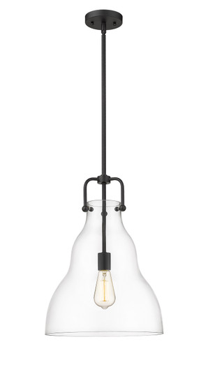 Haverhill LED Pendant in Matte Black (405|494-1S-BK-G592-14-LED)
