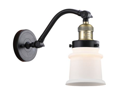 Franklin Restoration One Light Wall Sconce in Black Antique Brass (405|515-1W-BAB-G181S)