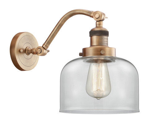 Franklin Restoration One Light Wall Sconce in Brushed Brass (405|515-1W-BB-G72)