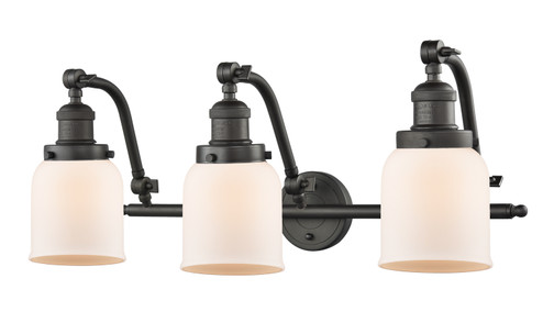 Franklin Restoration Three Light Bath Vanity in Oil Rubbed Bronze (405|515-3W-OB-G51)