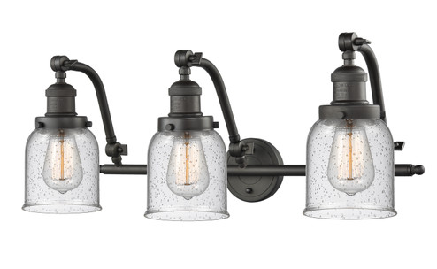 Franklin Restoration Three Light Bath Vanity in Oil Rubbed Bronze (405|515-3W-OB-G54)