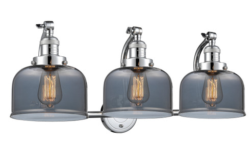 Franklin Restoration Three Light Bath Vanity in Polished Chrome (405|515-3W-PC-G73)