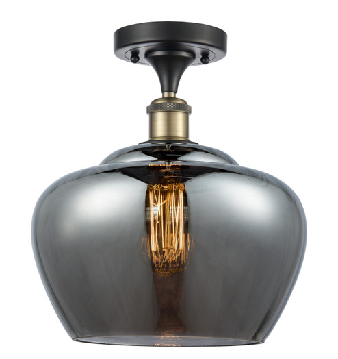 Ballston LED Semi-Flush Mount in Black Antique Brass (405|516-1C-BAB-G93-L-LED)