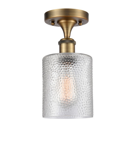 Ballston LED Semi-Flush Mount in Brushed Brass (405|516-1C-BB-G112-LED)