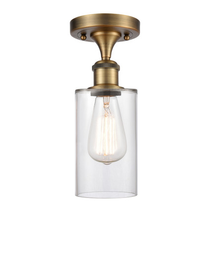 Ballston One Light Semi-Flush Mount in Brushed Brass (405|516-1C-BB-G802)