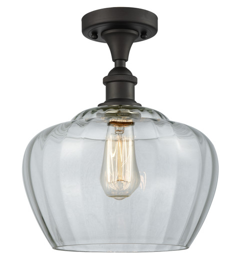Ballston LED Semi-Flush Mount in Oil Rubbed Bronze (405|516-1C-OB-G92-L-LED)
