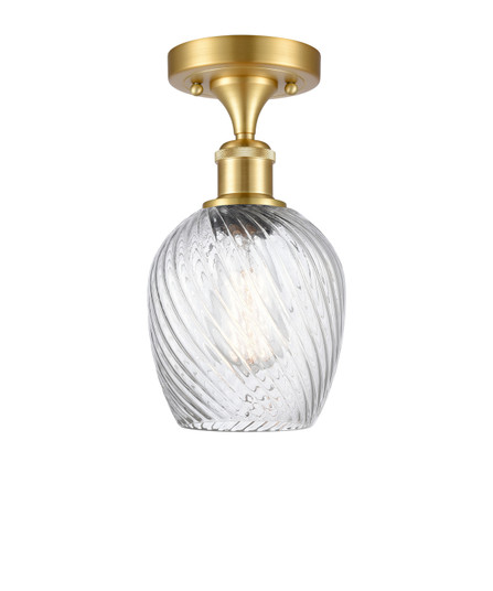 Ballston LED Semi-Flush Mount in Satin Gold (405|516-1C-SG-G292-LED)