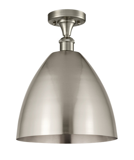 Ballston One Light Semi-Flush Mount in Brushed Satin Nickel (405|516-1C-SN-MBD-12-SN)