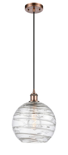 Ballston One Light Mini Pendant in Antique Copper (405|516-1P-AC-G1213-10)