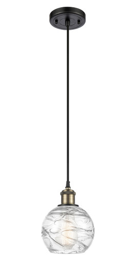 Ballston One Light Mini Pendant in Black Antique Brass (405|516-1P-BAB-G1213-6)