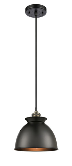 Ballston LED Mini Pendant in Polished Chrome (405|516-1P-PC-M14-BK-LED)