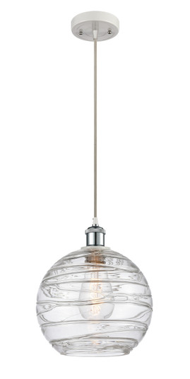 Ballston LED Mini Pendant in White Polished Chrome (405|516-1P-WPC-G1213-10-LED)