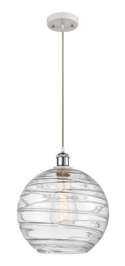 Ballston LED Mini Pendant in White Polished Chrome (405|516-1P-WPC-G1213-12-LED)