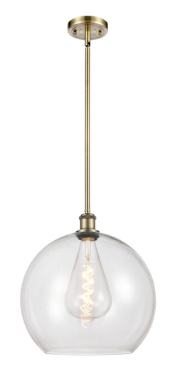 Ballston LED Pendant in Antique Brass (405|516-1S-AB-G122-14-LED)