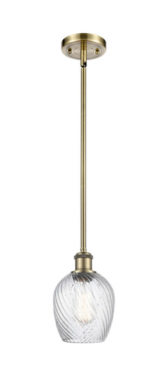 Ballston LED Mini Pendant in Antique Brass (405|516-1S-AB-G292-LED)