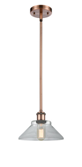 Ballston One Light Mini Pendant in Antique Copper (405|516-1S-AC-G132)