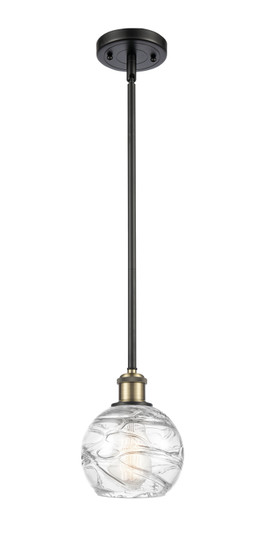 Ballston One Light Mini Pendant in Black Antique Brass (405|516-1S-BAB-G1213-6)