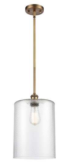 Ballston One Light Mini Pendant in Brushed Brass (405|516-1S-BB-G112-L)