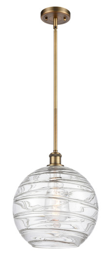 Ballston One Light Mini Pendant in Brushed Brass (405|516-1S-BB-G1213-12)